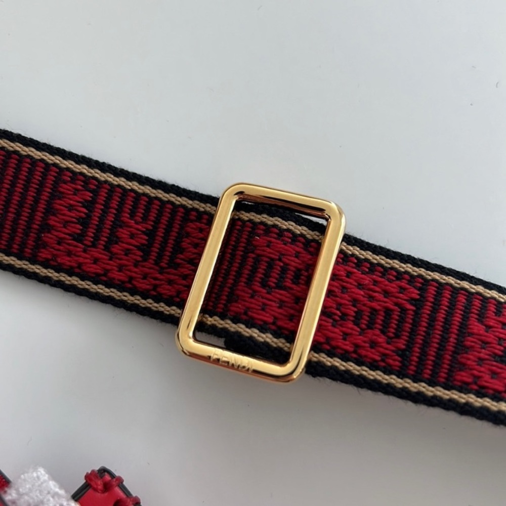 SOLD!!!!!!!!! FENDI mini FF pico baguette bag-accessory - Picture 4 of 10